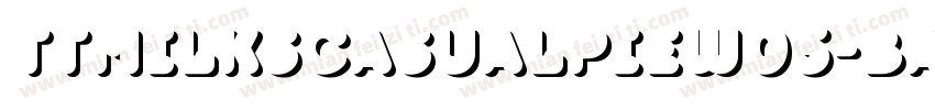 TTMilksCasualPieW05-Base Regula字体转换